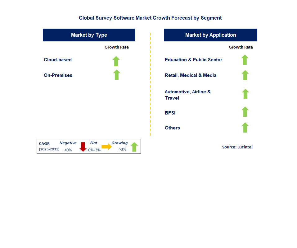 Survey Software Market by Segment